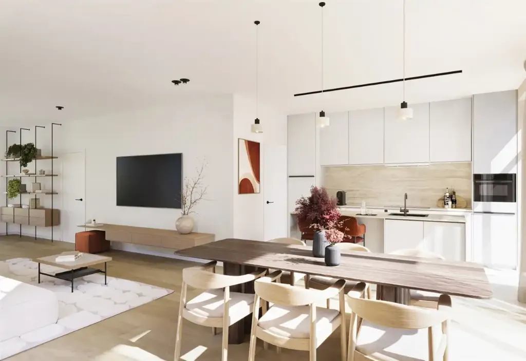 Soggiorno - Contemporary Villa with Terrace in Source Project