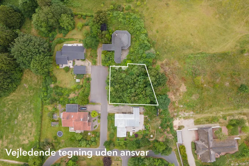 Vista aerea - Year-Round Plot with 5G Coverage in Skørping