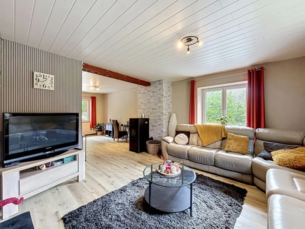 Soggiorno - Spacious House with Garden in Rendeux