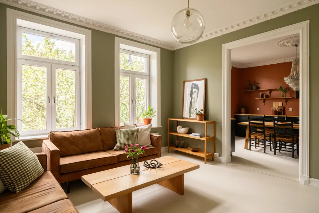 Séjour - Classical 3-Bed Flat with Balcony in St. Hanshaugen