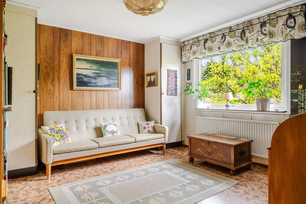 Séjour - Spacious House with Garden in Västra Husby