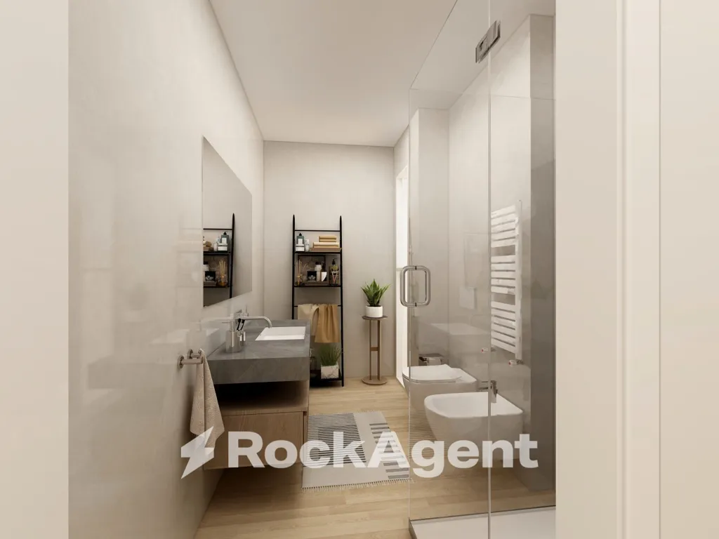 Salles de bain - Luxury Penthouse with Terrace in Pavia