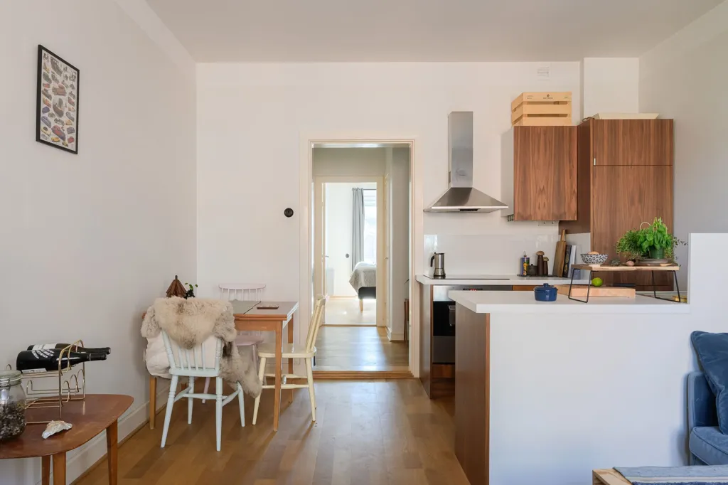 Séjour - Open-Plan Apartment with Balcony in Malmö
