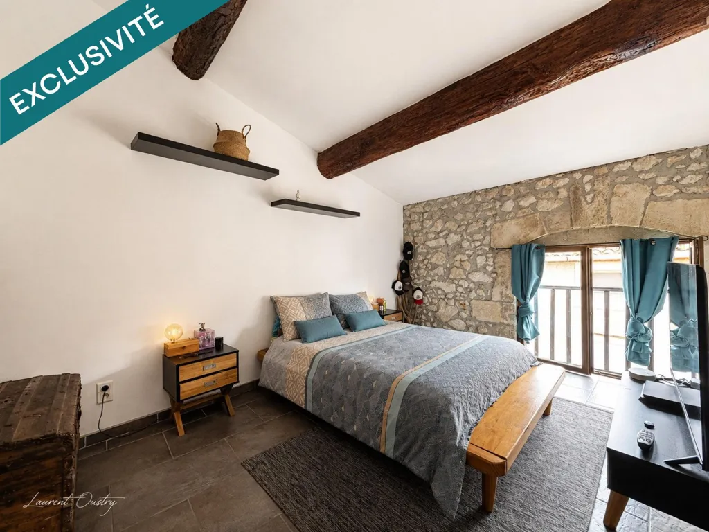 Bedrooms - Charming House with Courtyard in Salles-d'Aude