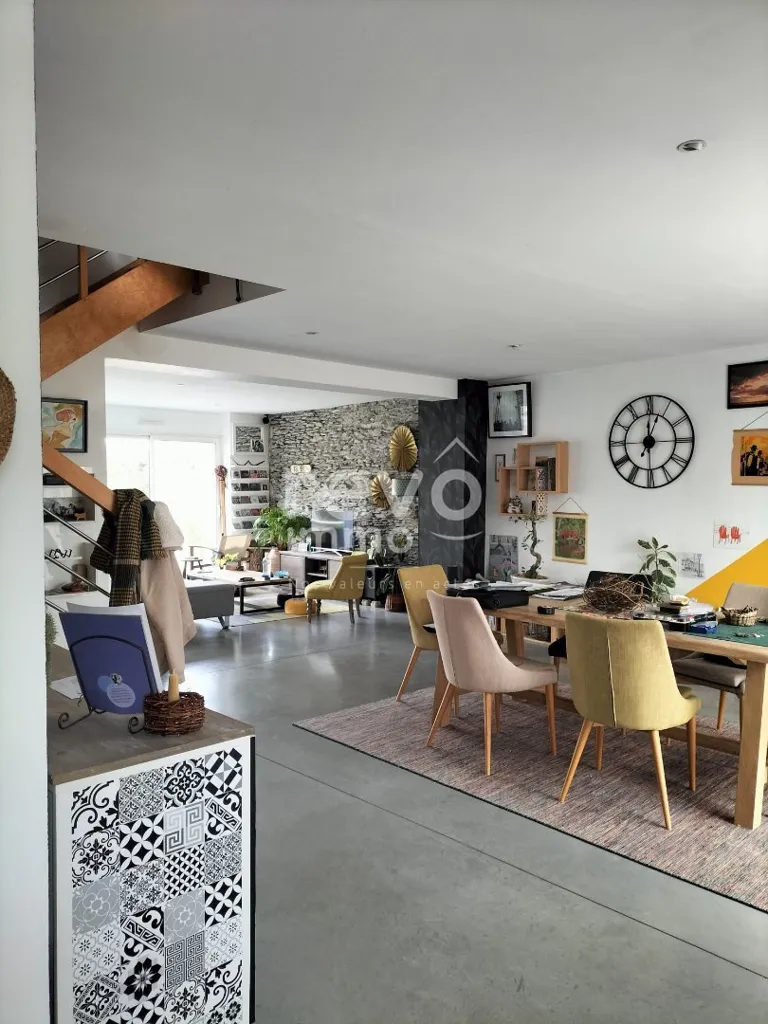Salle à manger - Maison détachée rénovée avec jardin à Ste Gemmes S/Loire