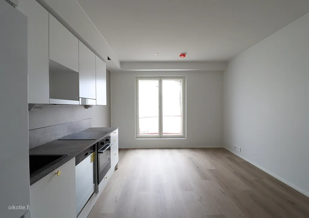 Köök - Modern Studio Flat with Skyline View in Turku