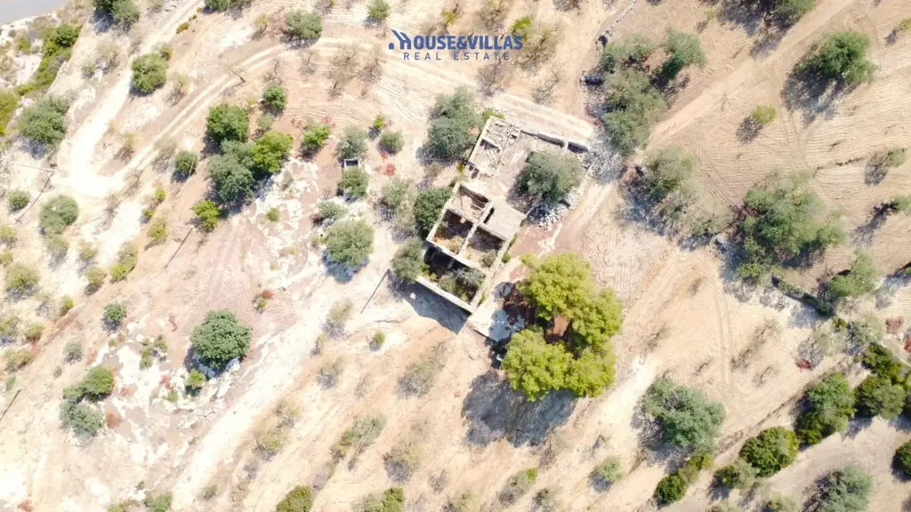 Vue aérienne - Rustic Casale with Panoramic Sea View near Noto