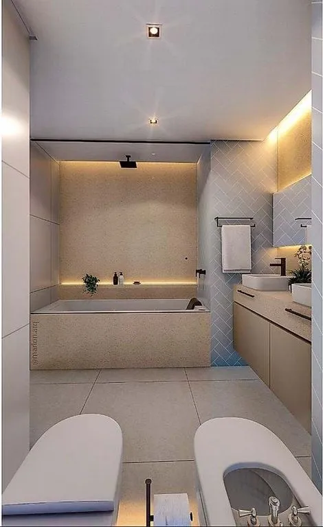 Salles de bain - Luxury T3 Flat with River Views in Barreiro