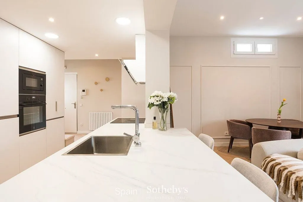 Köök - Apartment with Air Conditioning in Central Madrid