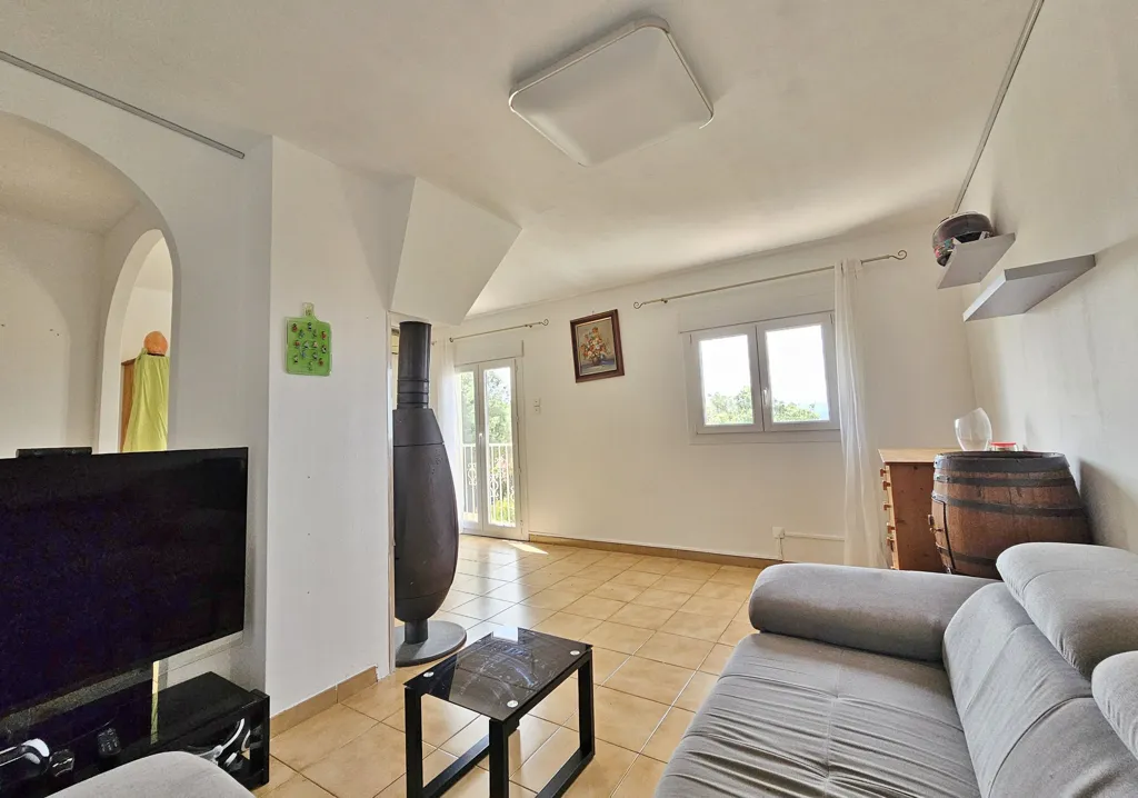 Soggiorno - Duplex Villa with Sea View near Ajaccio