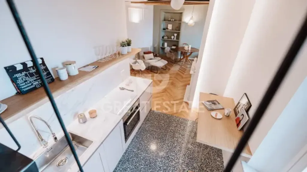 Cucina - Restored Apartment with Historic View in Città della Pieve