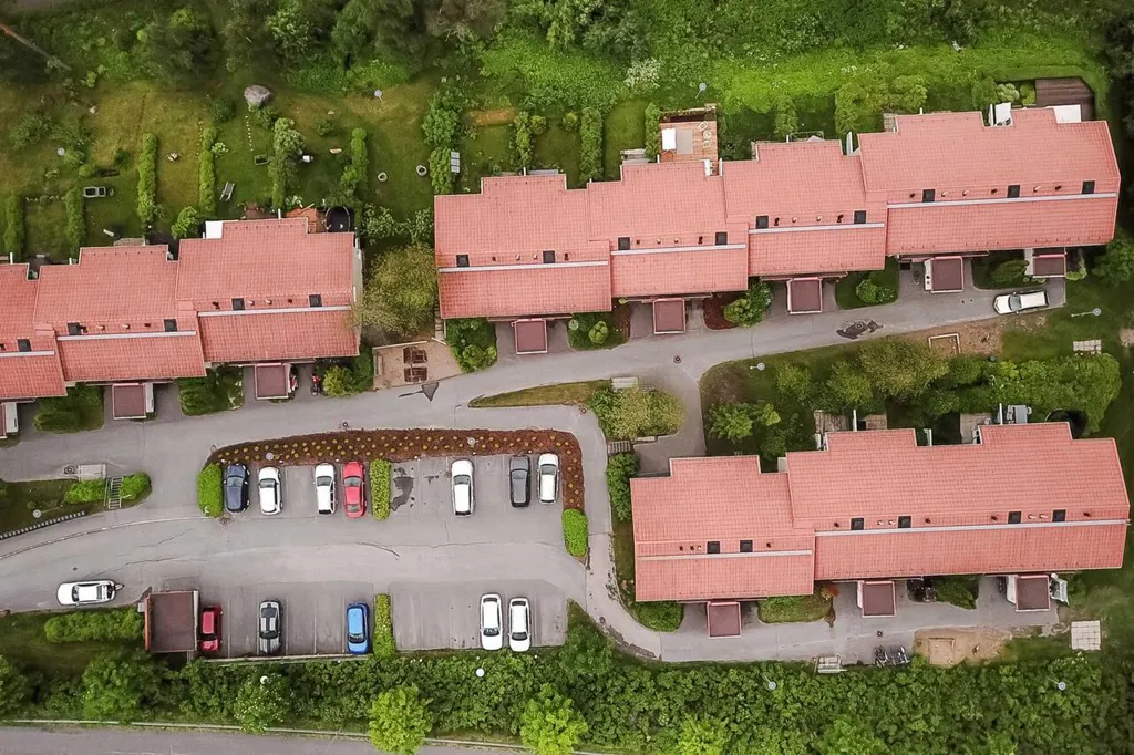 Vue aérienne - Maison 3 pièces à Jyväskylä
