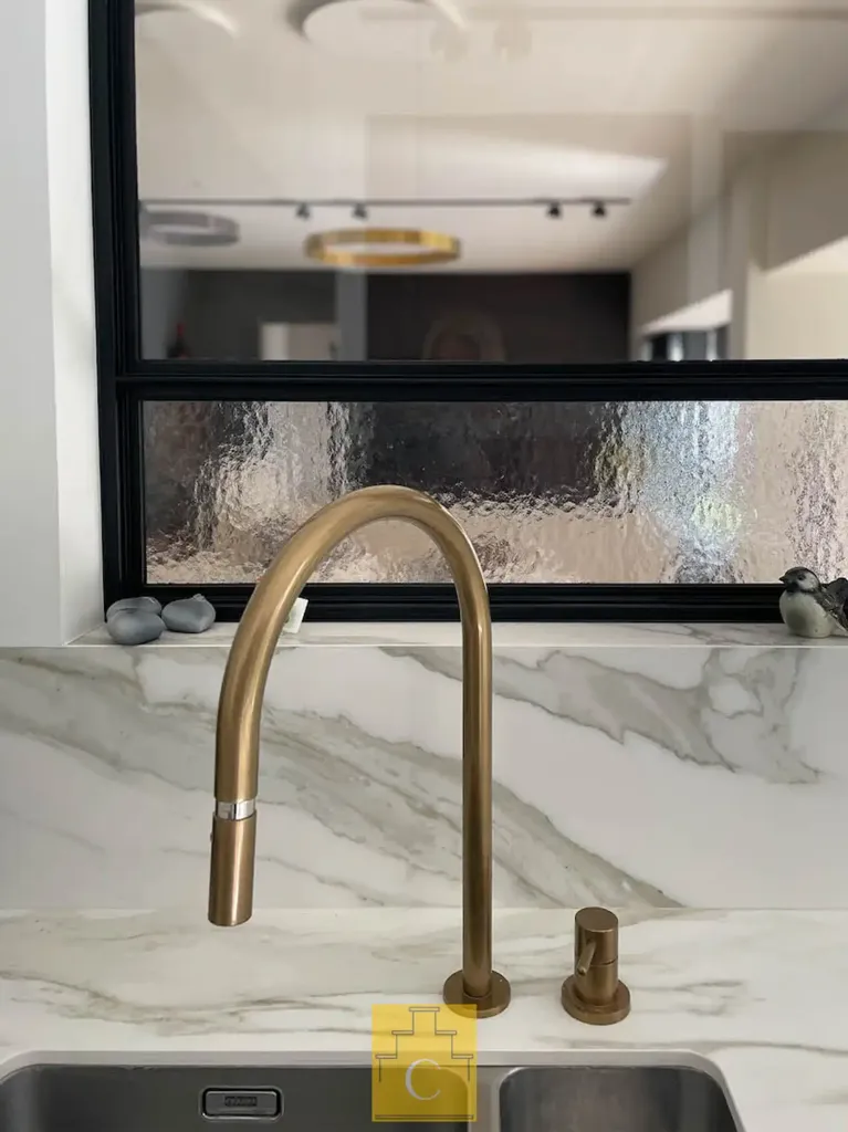Köök - High-End Apartment with Private Garden in Bruges