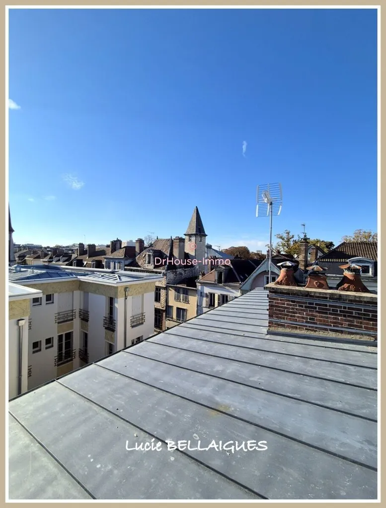 Terrace - Characterful Maison de Maître with Courtyard in Troyes Centre