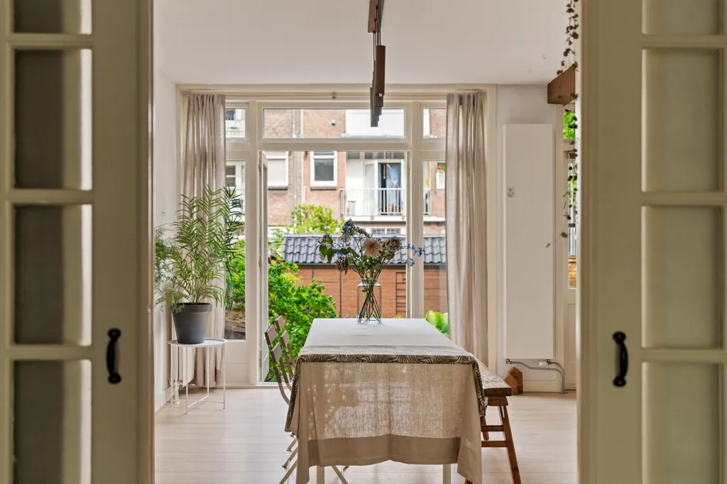 Sala da pranzo - Galerijflat with Garden in Blijdorp