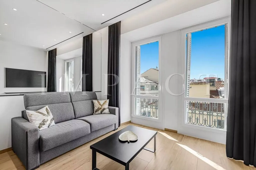 Soggiorno - Luxury Flat with Beach Proximity in Cannes