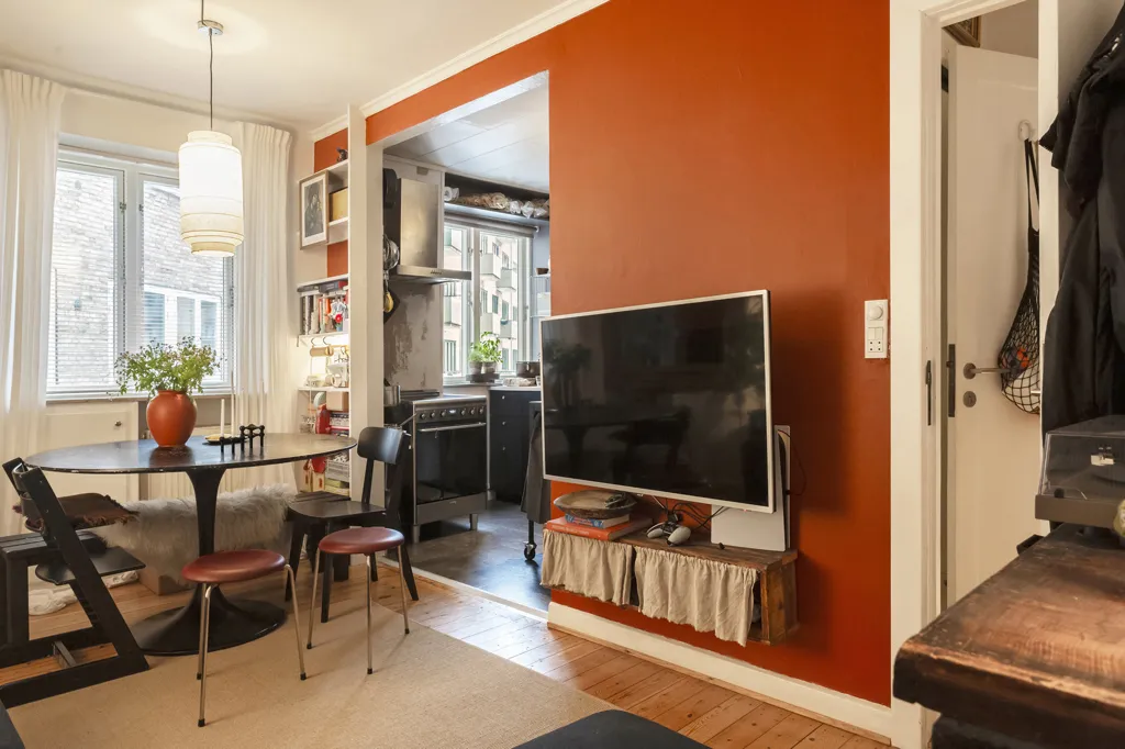 Séjour - Condo with Sea View in Copenhagen S