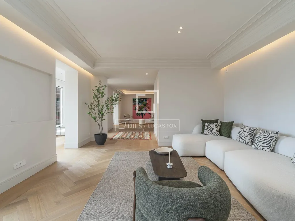 Séjour - Renovated Apartment with City Views in Eixample