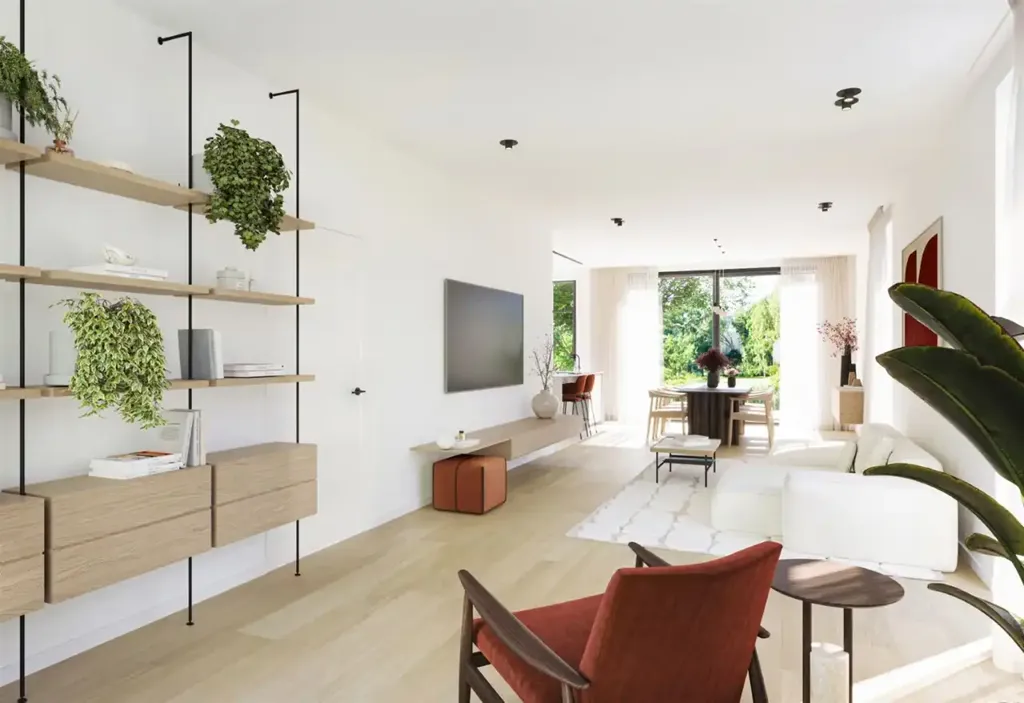 Soggiorno - Contemporary Villa with Terrace in Source Project