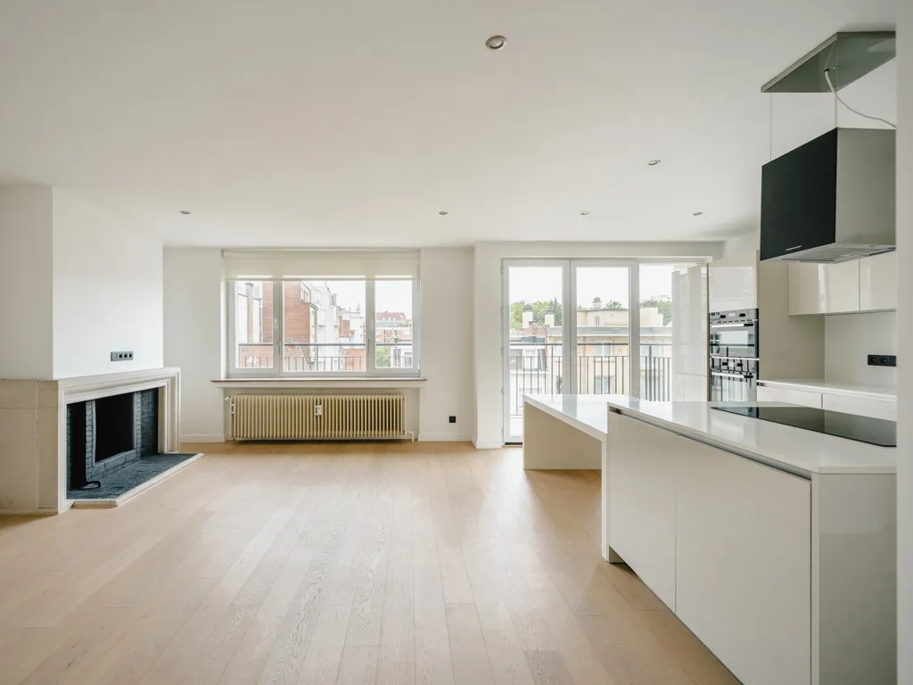 Köök - Penthouse with Terrace near Bois de la Cambre, Ixelles