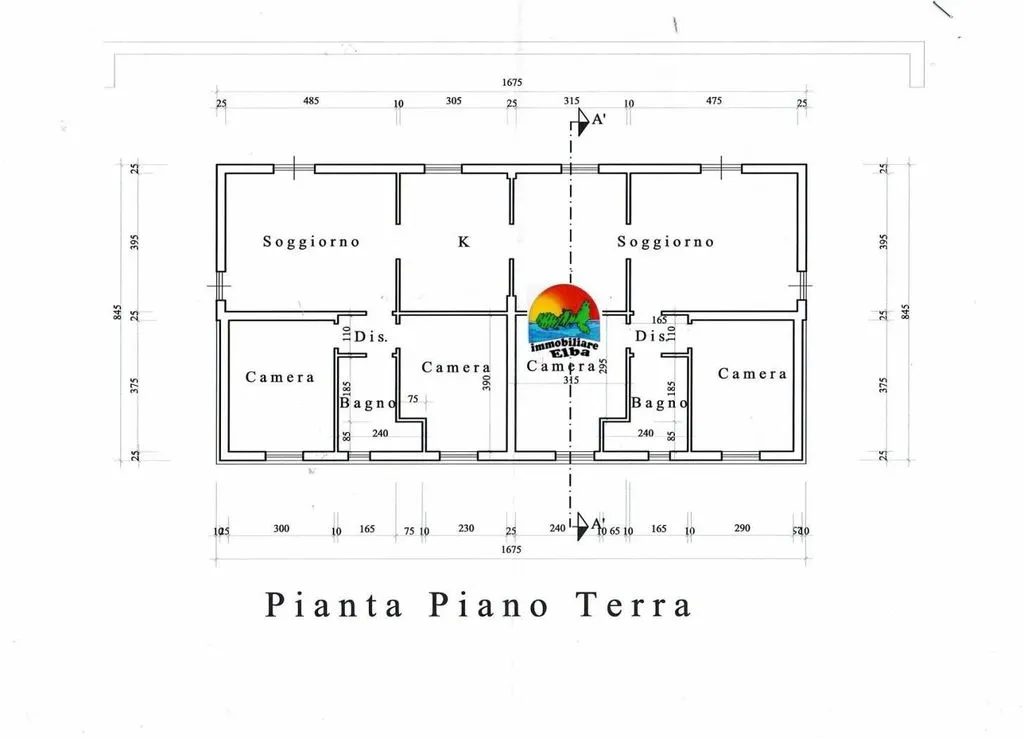 Plan - Luxury Villa with Sea View in Capoliveri