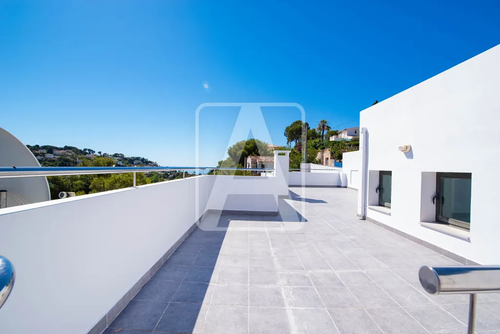 Terrasse - Villa with Sea View in Benissa