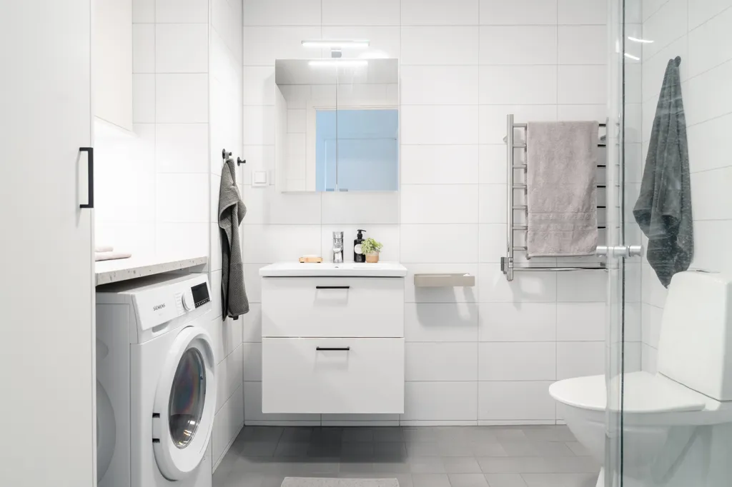Bagni - Modern Two-Bedroom Flat with Balcony in Skåne
