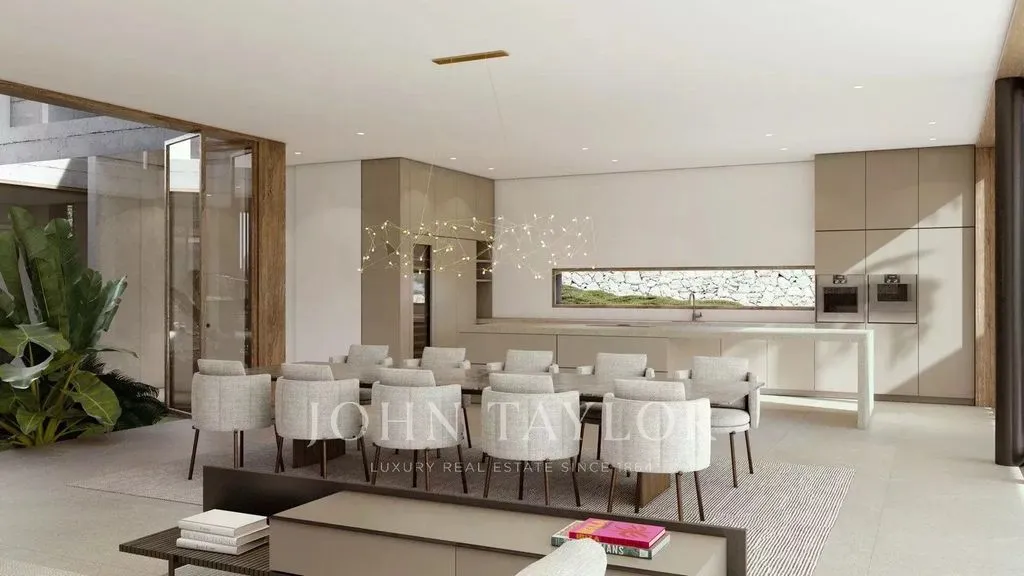 Dining Room - Development Land with Sea View in Bendinat