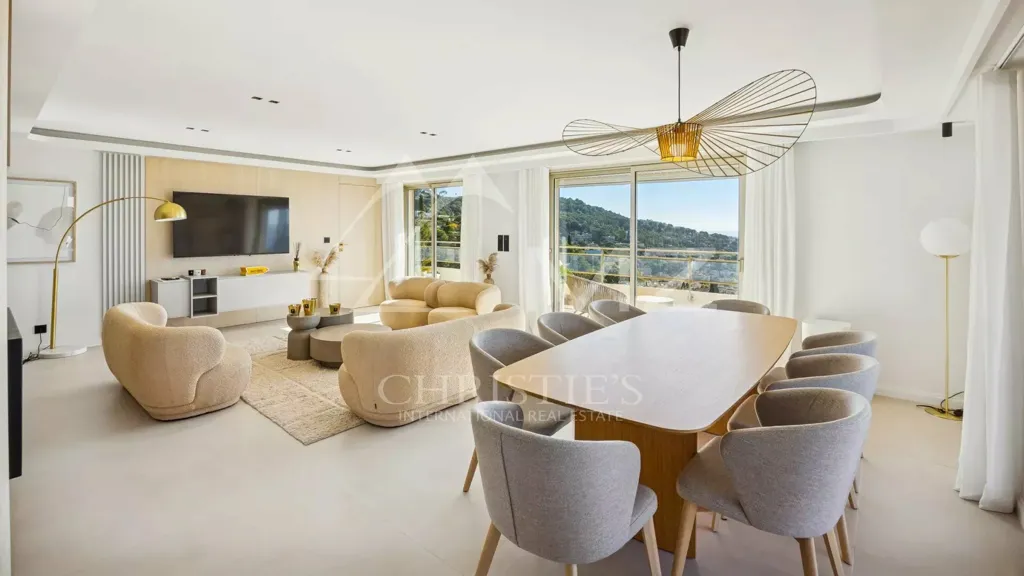 Söögituba - Penthouse with Sea View on Cannet Hills