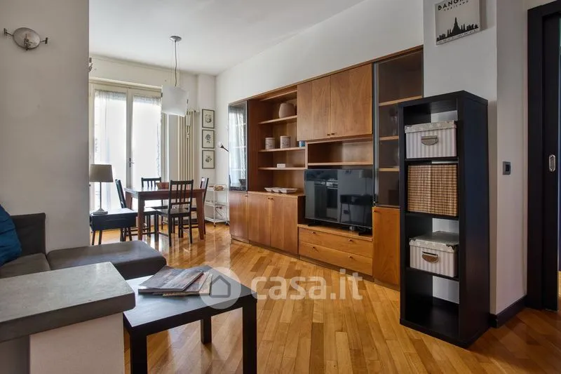 Séjour - Trilocale with Balcony near Piazza Firenze, Milan