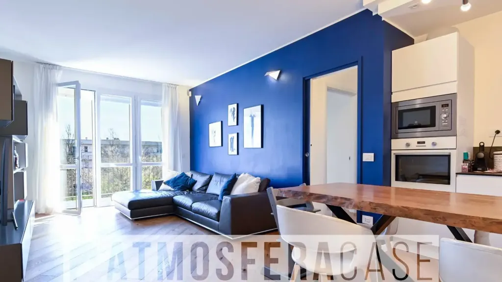 Living Room - Trilocale with Terrace in Treviglio