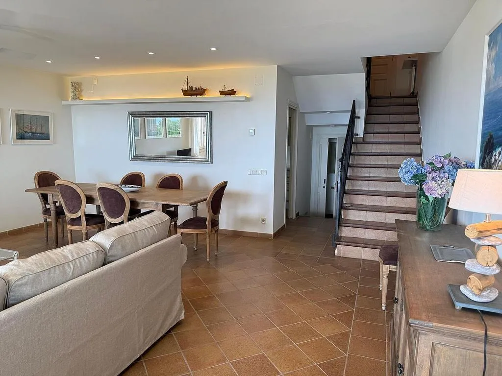 Séjour - Semi-detached House with Pool in Llafranc