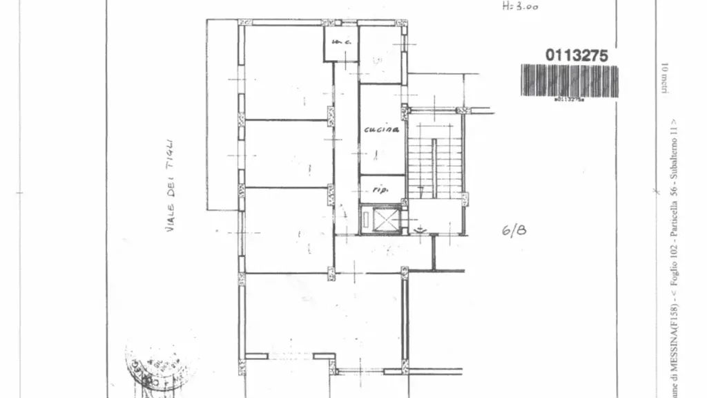 Floor Plan - Panoramic Penthouse in Messina