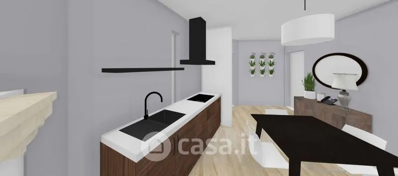Quadrilocale with Semicircular Kitchen in Prezza