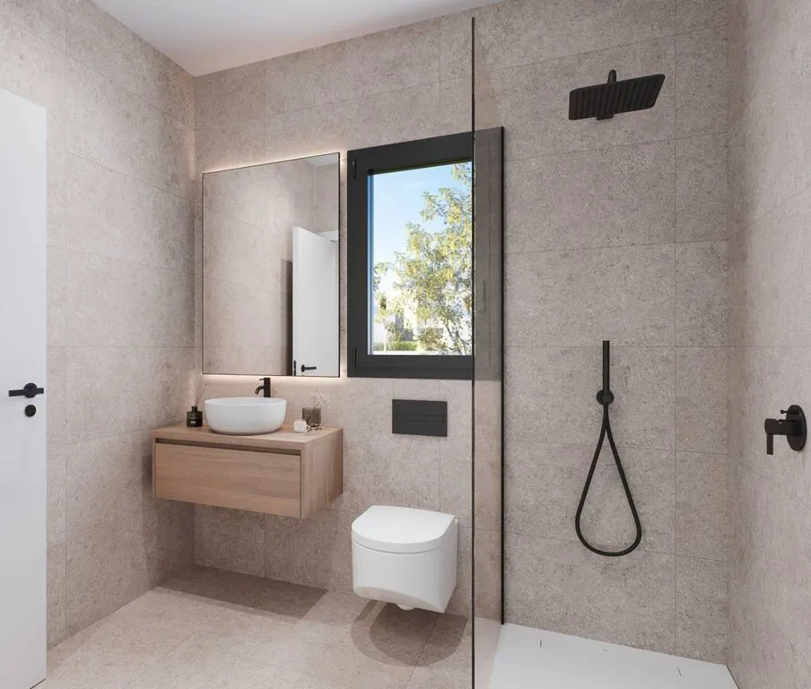 Salles de bain - Luxury Penthouse with Lake View in Torre-Pacheco
