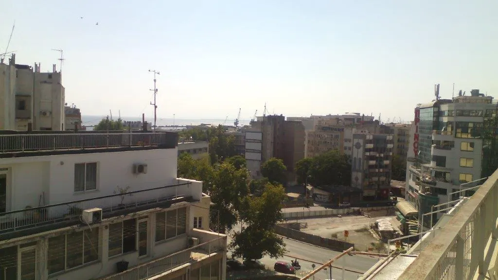 Balcon - City View Flat in Vardaris, Thessaloniki