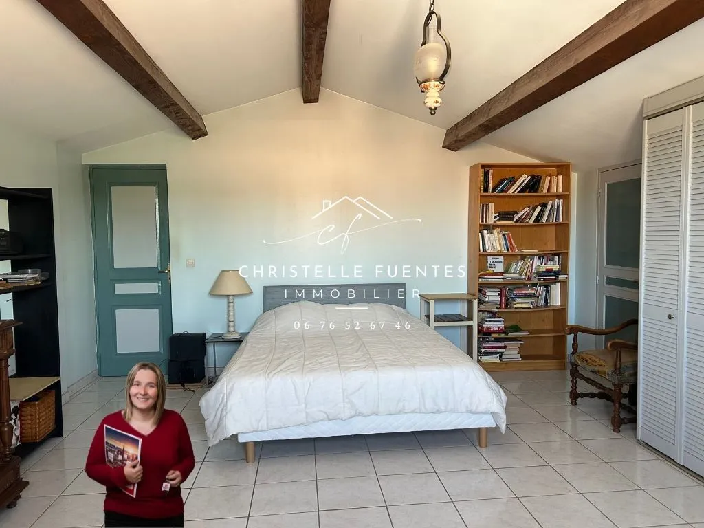 Camere da letto - Family House with Pool Potential in Mèze
