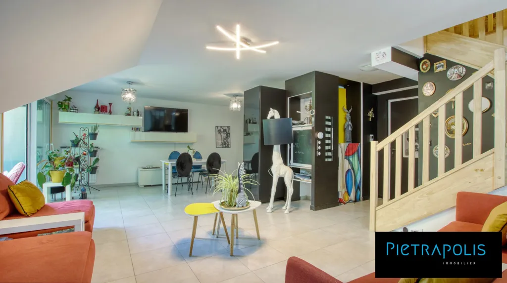 Soggiorno - Duplex with Balcony near Aix-les-Bains