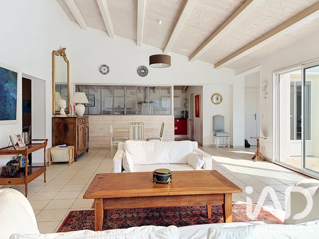 Séjour - Maison avec Piscine et Terrasse à Sainte-Marie-de-Ré