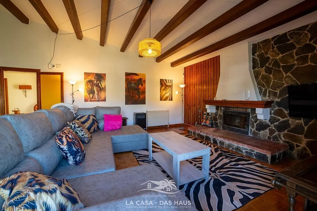 Séjour - Chalet with Sea View and Pool in Serra Brava