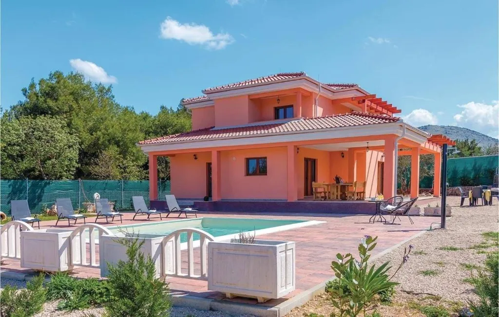Piscina - Luxury Villa with Pool in Bilice, Šibenik