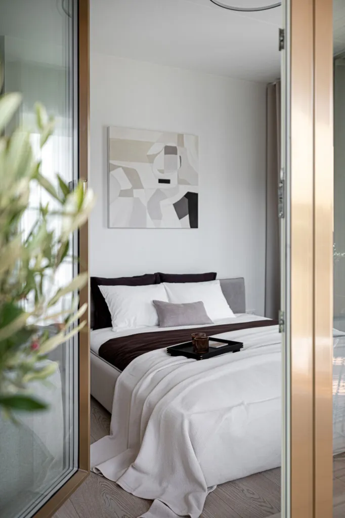 Bedrooms - Apartment with Sauna and Balcony in Kristiine