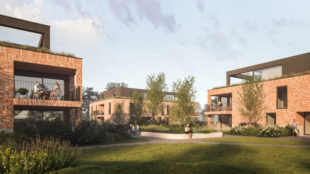 Newly Built Apartment with Terrace in Ter Leysen