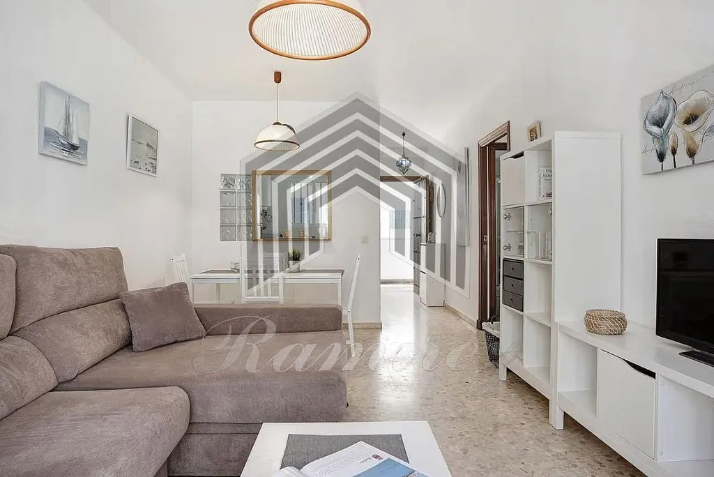 Séjour - Apartment with Balcony and Terrace in Barbate
