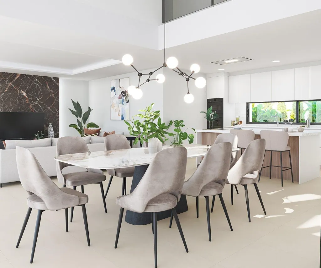 Salle à manger - Detached Villa with Pool in Estepona's Golden Triangle