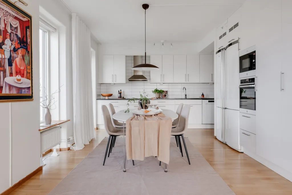 Salle à manger - Corner Penthouse with Panoramic View in Borås