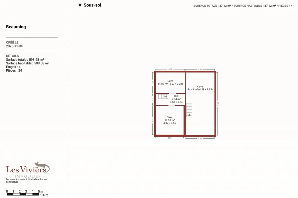 Plaan - Historic House with Development Potential in Beauraing