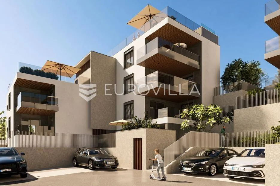 Extérieur - Two-Bedroom Apartment with Sea View in Primošten