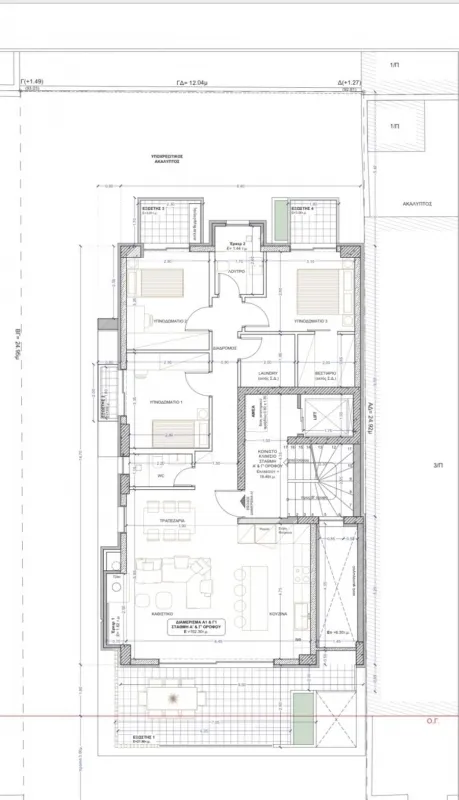 Plan - Apartment with Sea View in Alimos, Athens