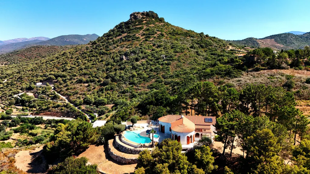 Õhuvaade - Luxury Villa with Sea View in Ajaccio